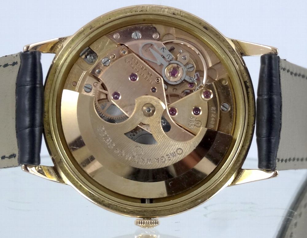 Omega Ronde Automatique or rose Date Genève 34mm