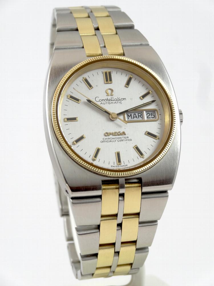 Omega Constelation Day- Date or et acier