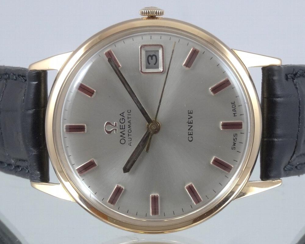 Omega Ronde Automatique or rose Date Genève 34mm