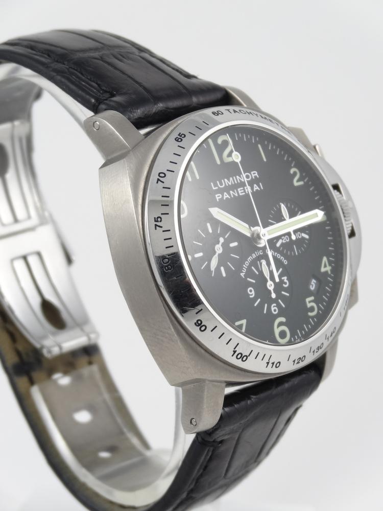 Panerai Chrono 40mm Titane et acier Mvt Zenith Full Set