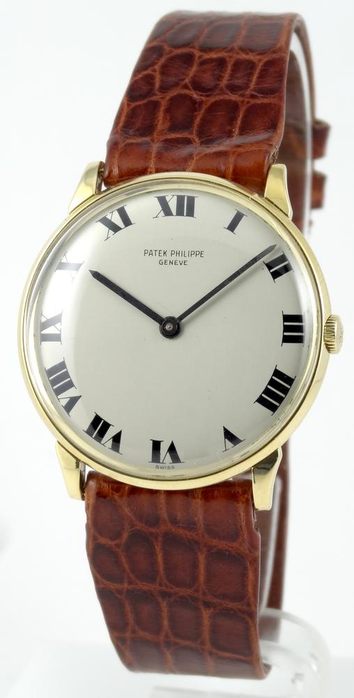 Patek Philippe Calatrava Extra Plate Or jaune 33mm Années 60