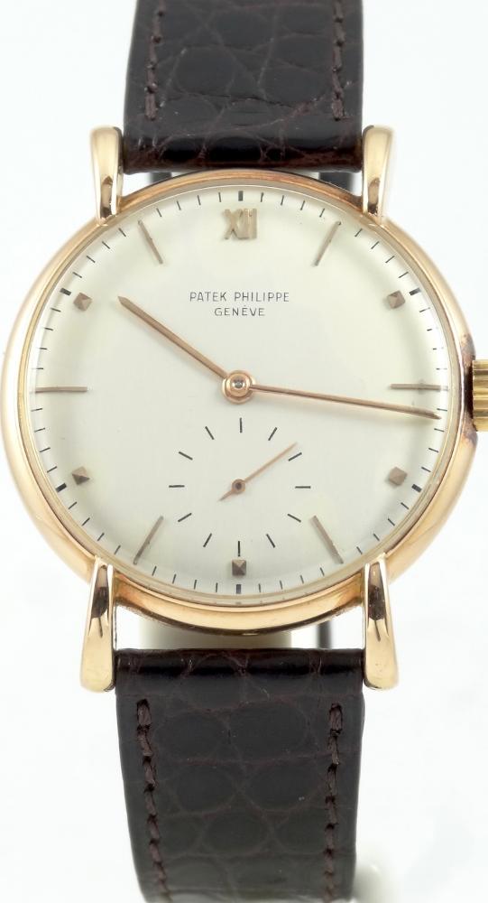 Patek Philippe Calatrava or rose Grande Taille année 50