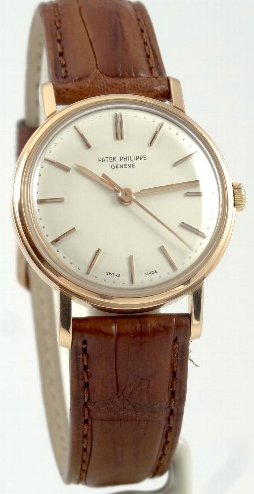 Patek Philippe Calatrava Or Rose 34mm Poinçon de Genève