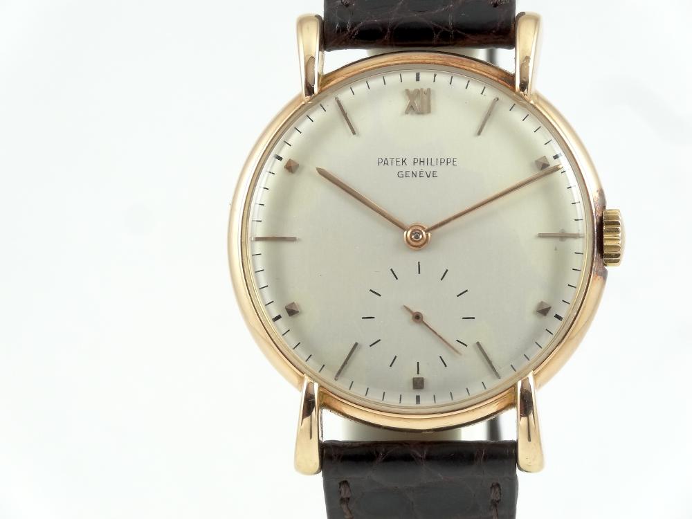 Patek Philippe Calatrava or rose Grande Taille année 50