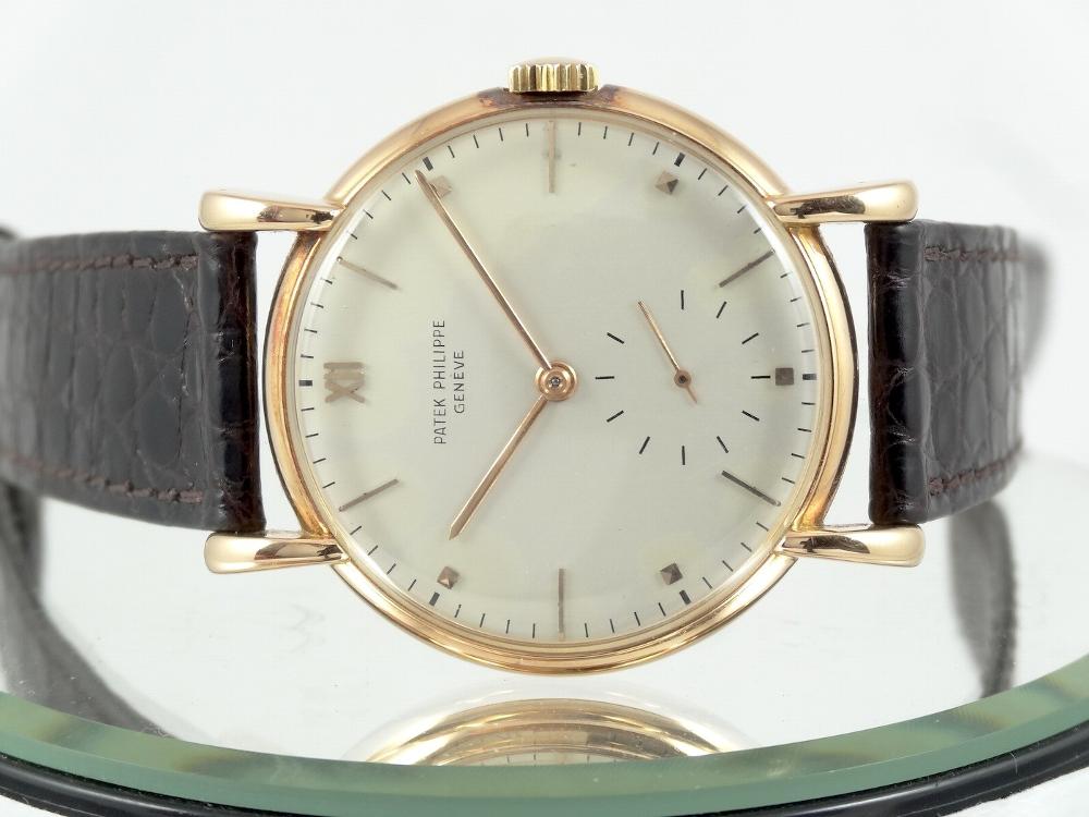 Patek Philippe Calatrava or rose Grande Taille année 50
