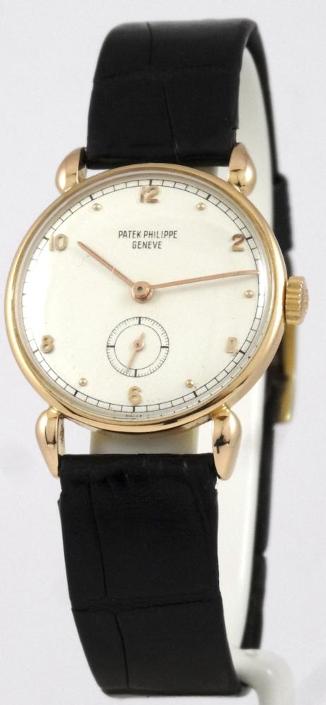 Patek Calatrava or rose Réf 590 Circa 1940