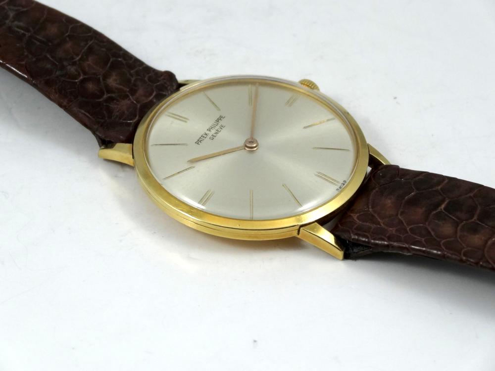 Patek Philippe Réf 3468 Calatrava Solo Tempo or jaune mécanique 34mm