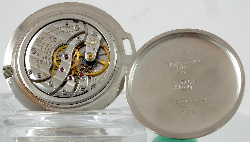 Patek Philippe Montre de Poche ''Golf'' or blanc