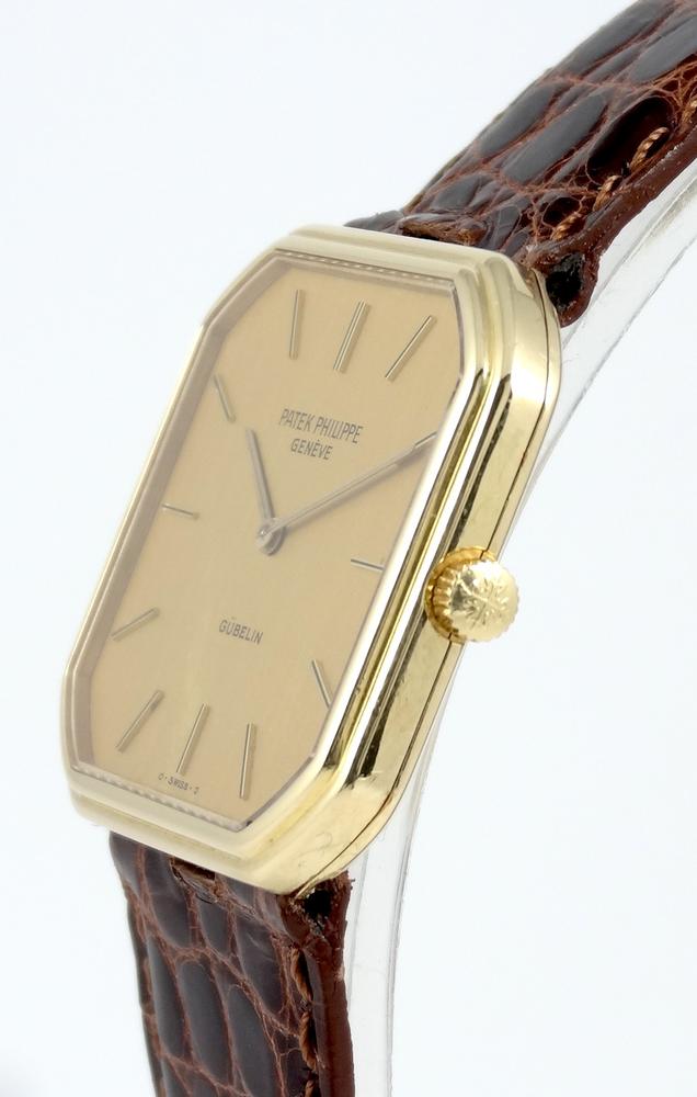 Patek Philippe Octogonal cadran Gubelin Papier d'origine