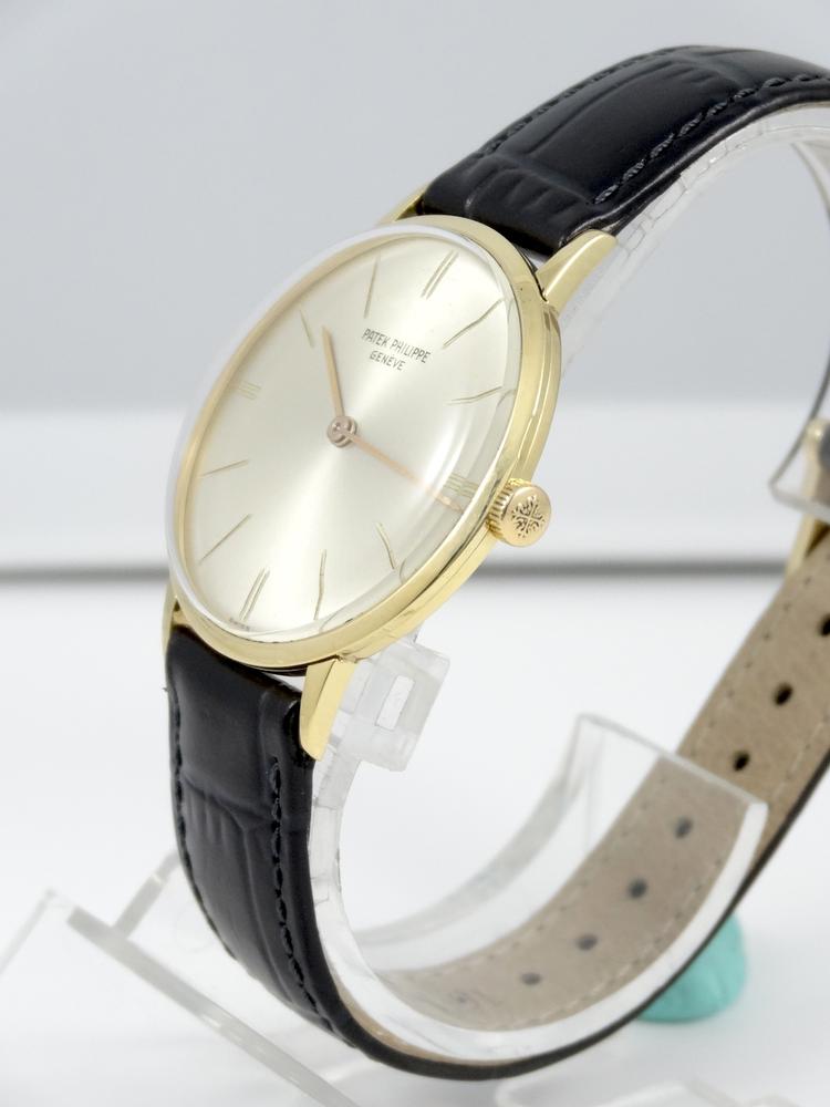 Patek Philippe Réf 3468 Calatrava Solo Tempo or jaune mécanique 34mm