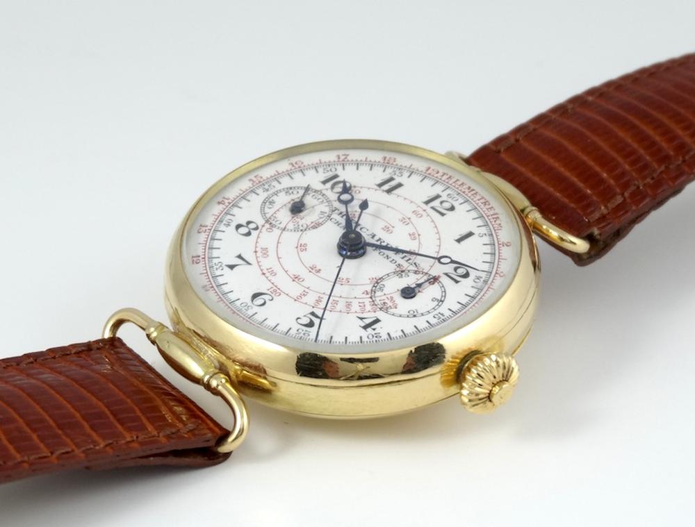 TH.Picard & Fils Chrono MonoPoussoir or jaune 1926