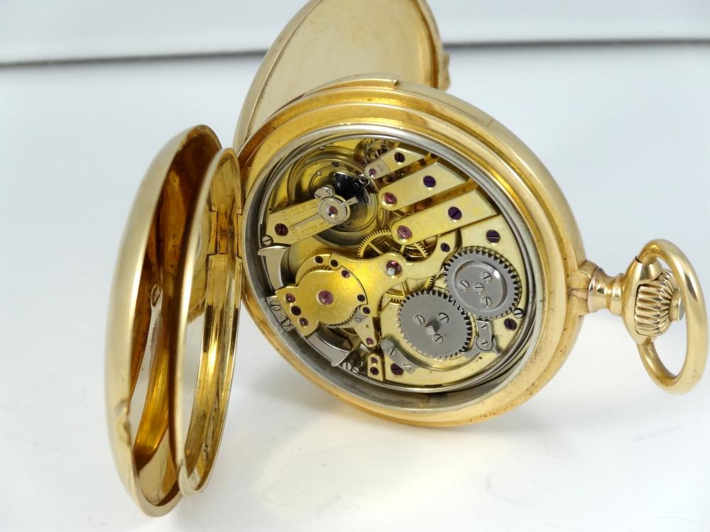 Fritz Piguet & Bachmann Pocket watch Sonnerie des Quarts à la Demande
