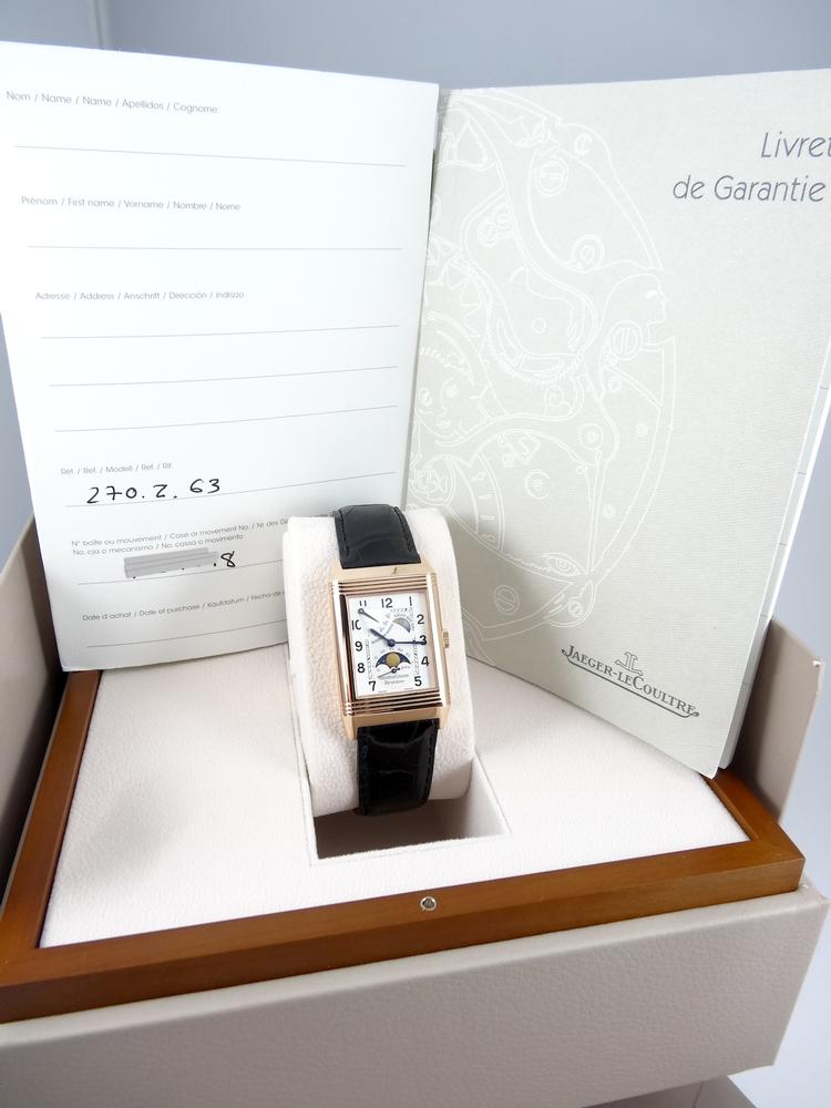 Jaeger-LeCoultre Reverso GT Sun & Moon Or Rose Full Set 2009