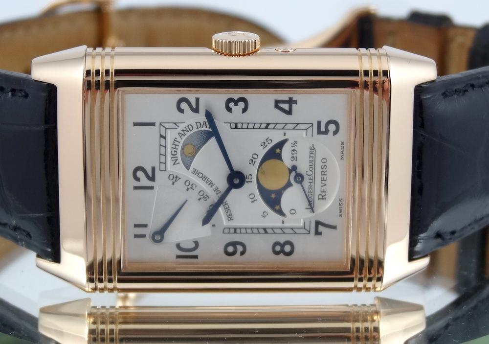 Jaeger-LeCoultre Reverso GT Sun & Moon Or Rose Full Set 2009