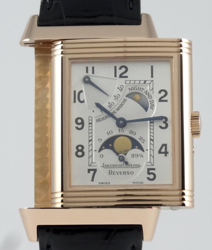 Jaeger-LeCoultre Reverso GT Sun & Moon Or Rose Full Set 2009