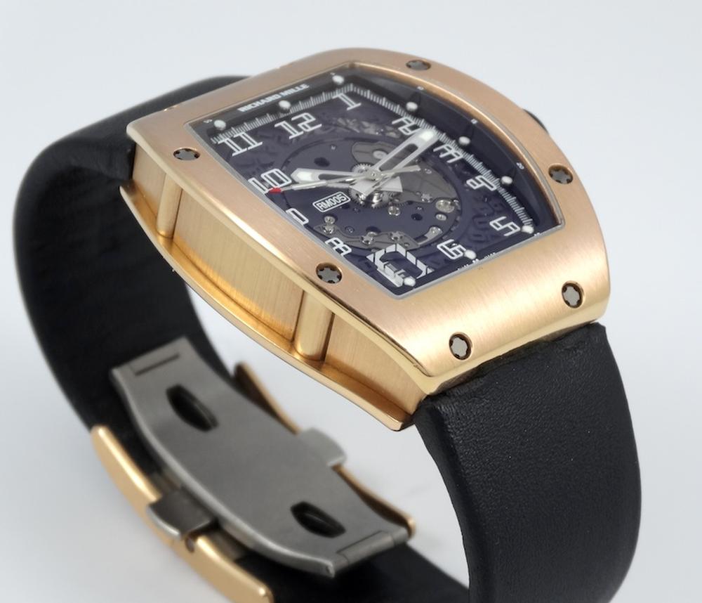 Richard Mille RM05 Or rose boite & Papiers boucle déployante
