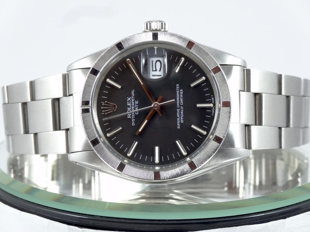 Rolex Date 34mm Année 1969 Cadran Noir de Jais