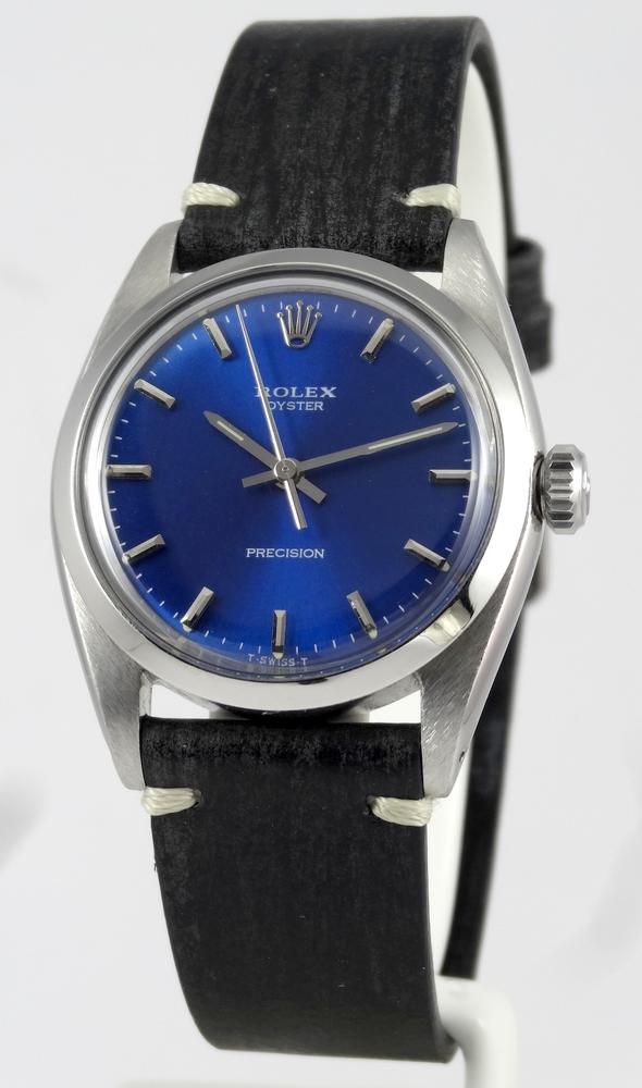 Rolex Oyster Precision Bleu Lapis Lazuli Circa 1973