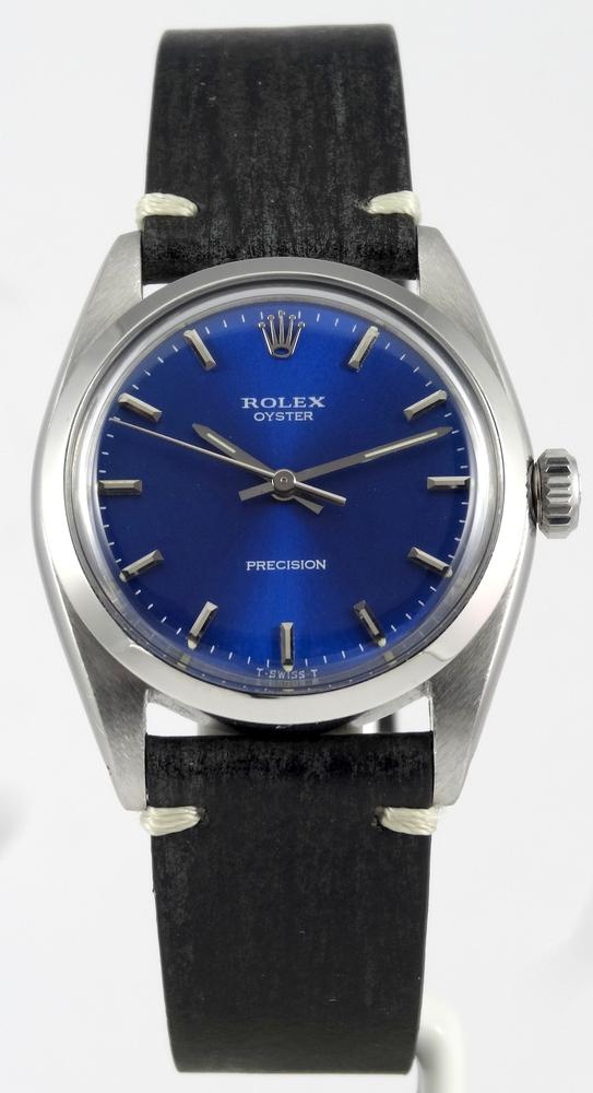 Rolex Oyster Precision Bleu Lapis Lazuli Circa 1973
