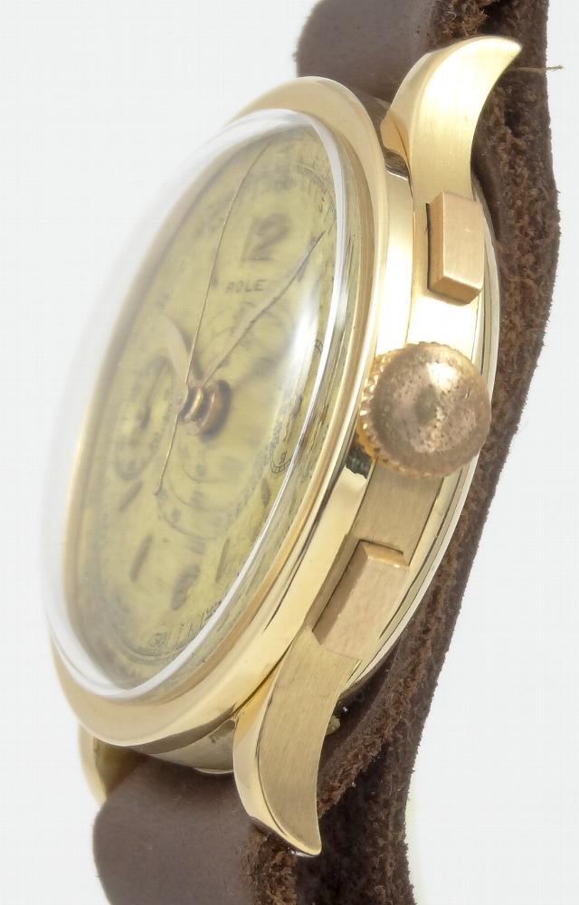 Rolex Chrono Or Jaune Circa 1930