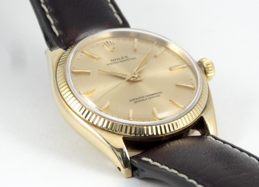 Rolex Oyster or jaune 34mm Automatique CIRCA 1960