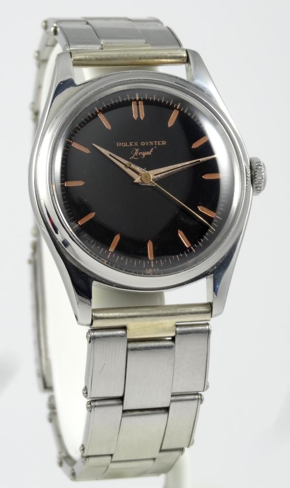 Rolex Oyster Royal Cadran Laqué 32mm Bracelet Riveté