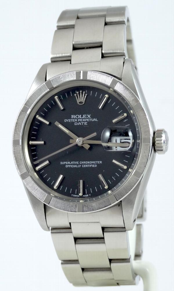 Rolex Date 34mm Année 1969 Cadran Noir de Jais
