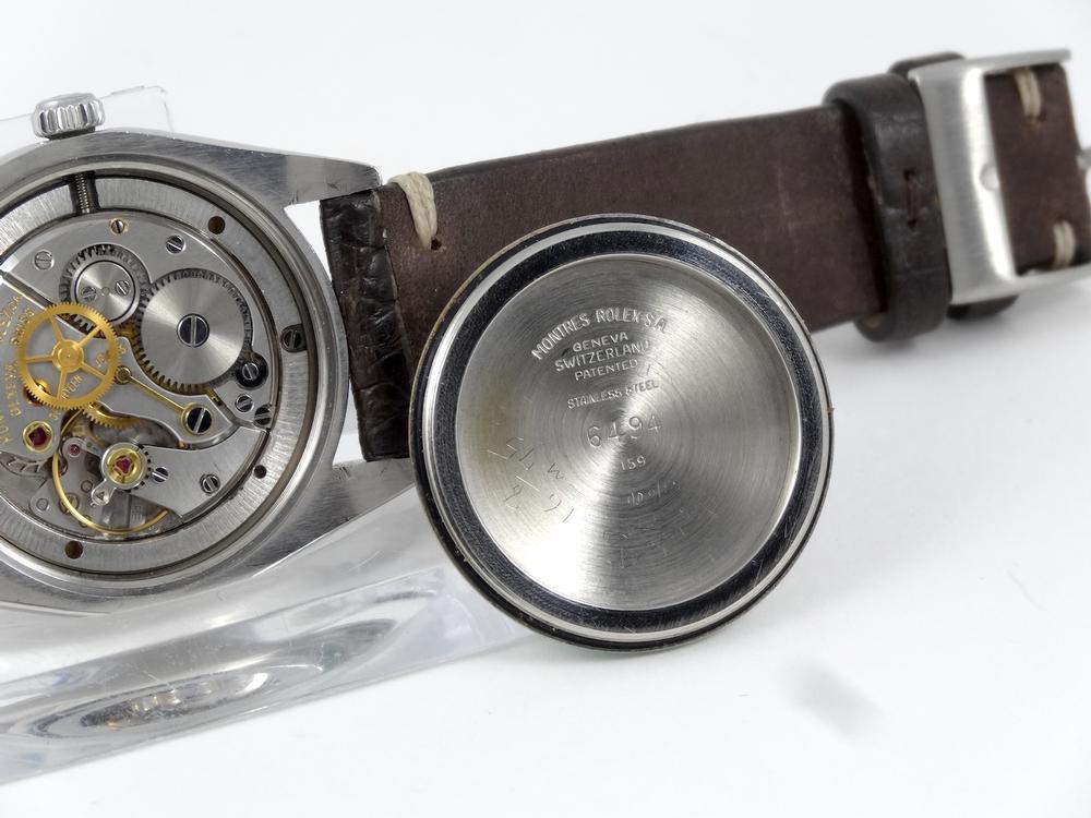 Rolex Oyster Date Précision cadran noir 34mm