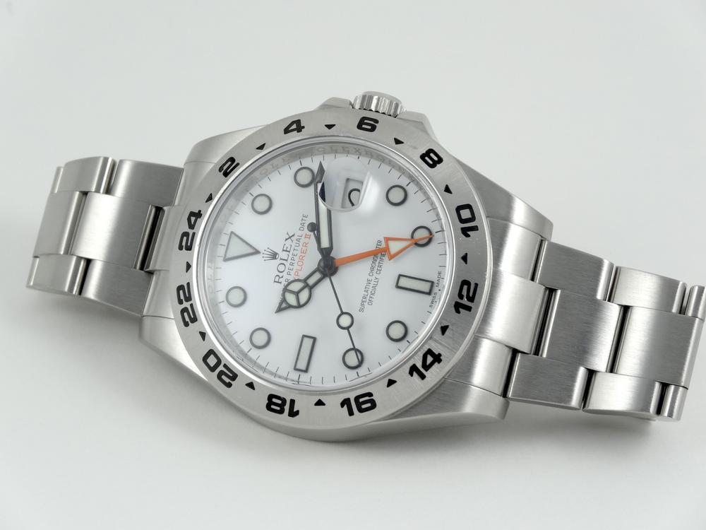 Rolex Explorer 2 cadran blanc Full Set 2012 Mc Queen