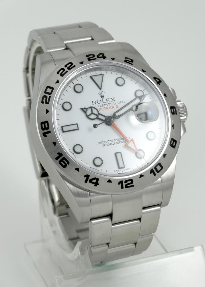 Rolex Explorer 2 cadran blanc Full Set 2012 Mc Queen