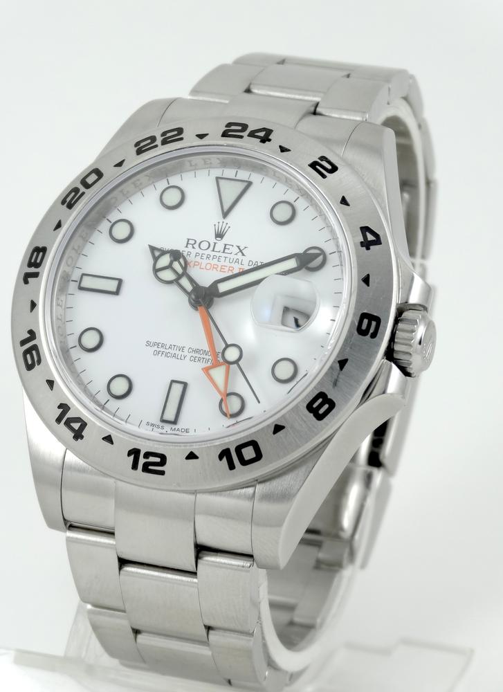 Rolex Explorer 2 cadran blanc Full Set 2012 Mc Queen