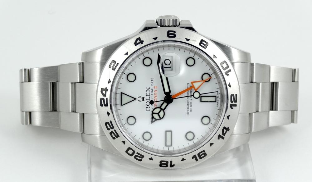 Rolex Explorer 2 cadran blanc Full Set 2012 Mc Queen