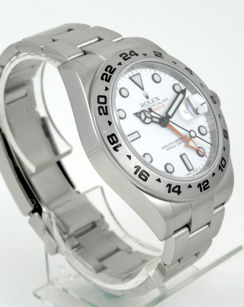 Rolex Explorer 2 cadran blanc Full Set 2012 Mc Queen