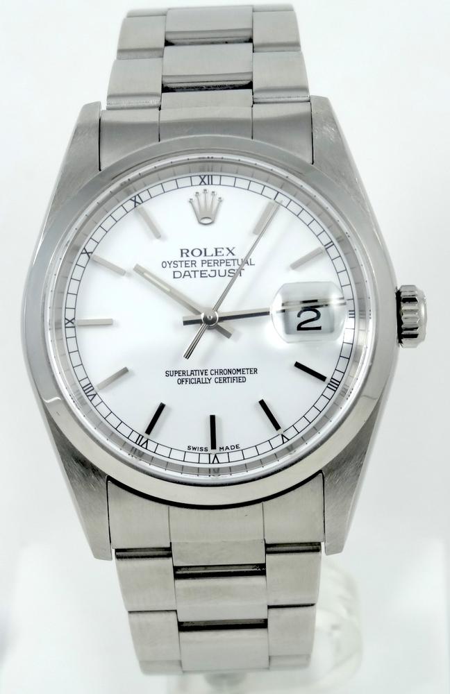 Rolex Datejust 36mm Réf 16200 Année 2005
