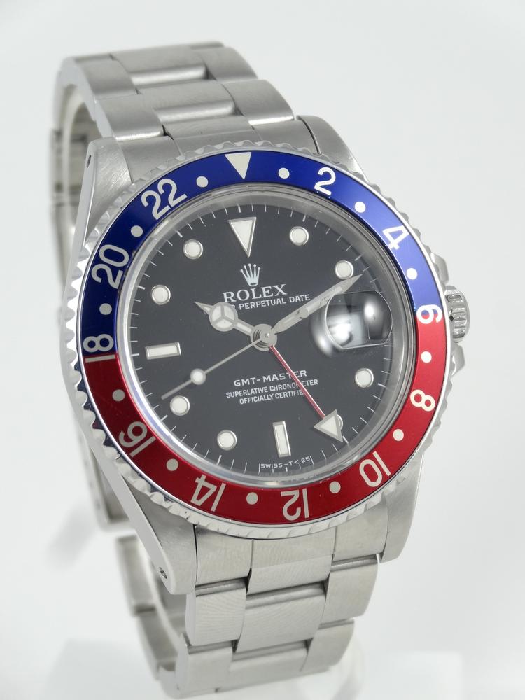 Rolex GMT Série R Pepsi Ref 16700 Cadran Tritium