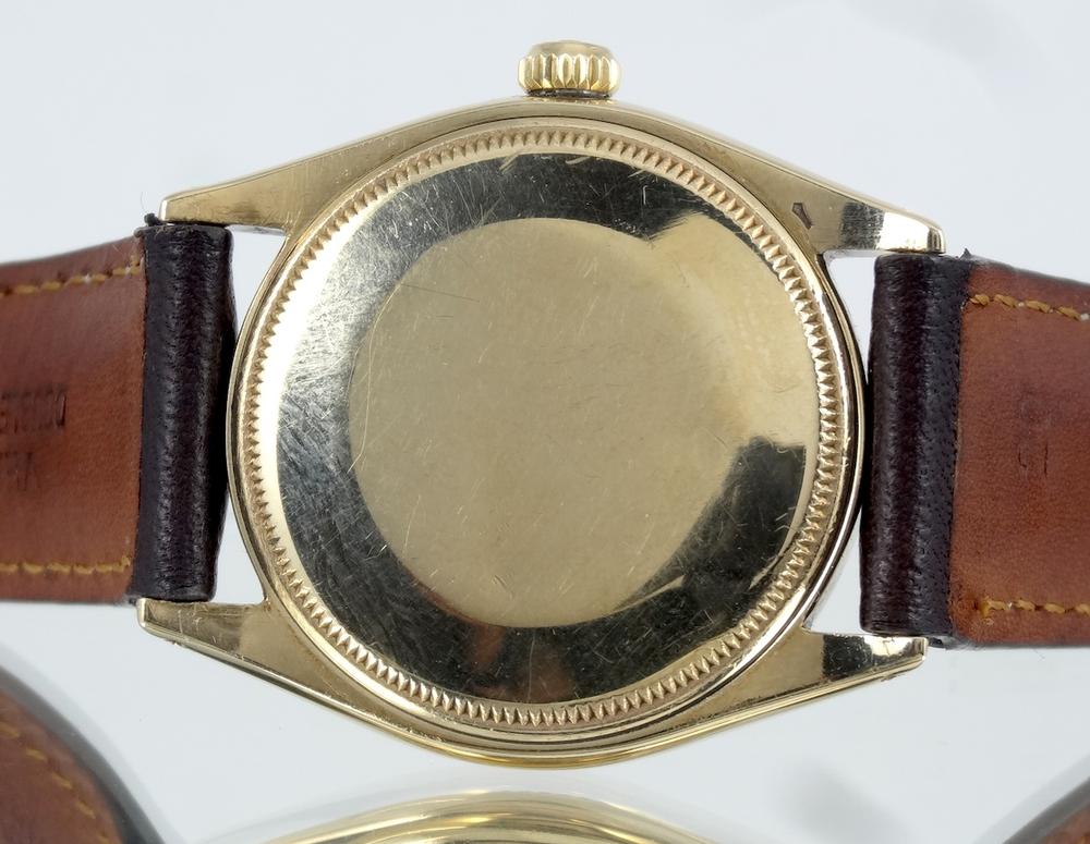Rolex Oyster or jaune 34mm Automatique CIRCA 1960