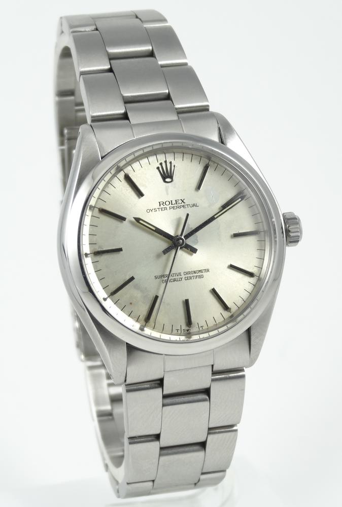 Rolex Oyster Année 76 Automatique cadran silver 34mm