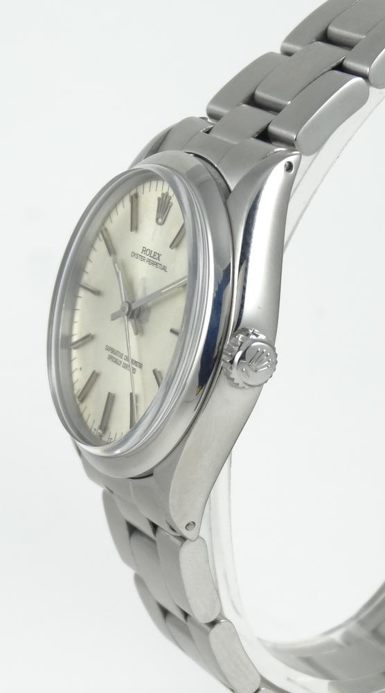Rolex Oyster Année 76 Automatique cadran silver 34mm