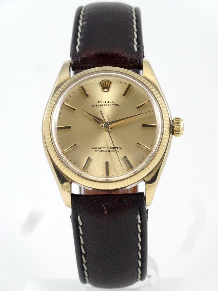 Rolex Oyster or jaune 34mm Automatique CIRCA 1960