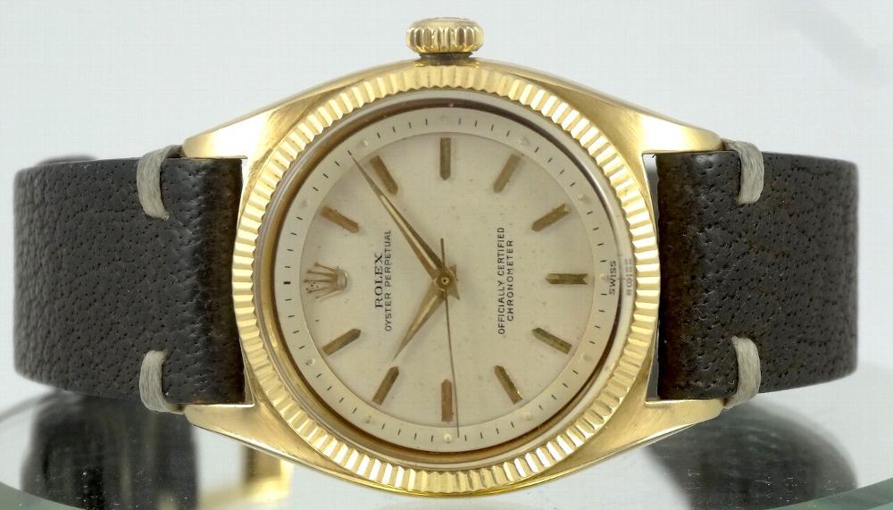 Rolex Oyster Perpetual Chronometer Or jaune Circa 1954