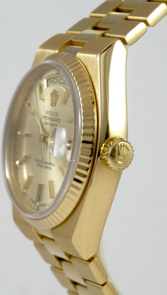 Rolex Oyster Quartz Day-Date Full Set Holly Grail