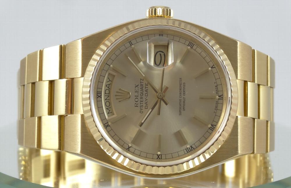 Rolex Oyster Quartz Day-Date Full Set Holly Grail