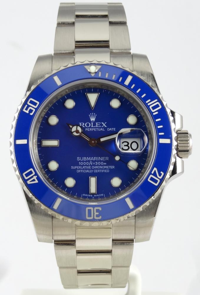 Rolex Submariner Or blanc Full Revisée 2015