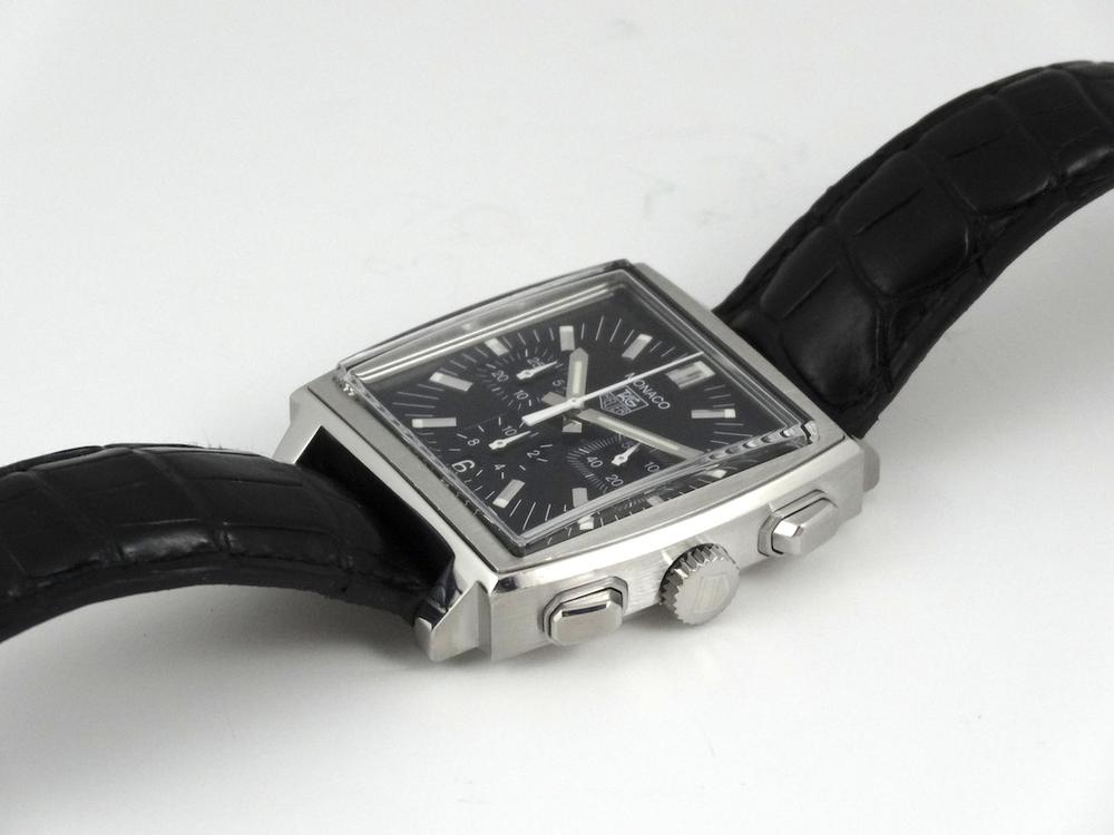 TAG Heuer Monaco cadran Noir boite et papiers