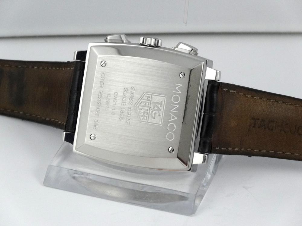 TAG Heuer Monaco cadran Noir boite et papiers