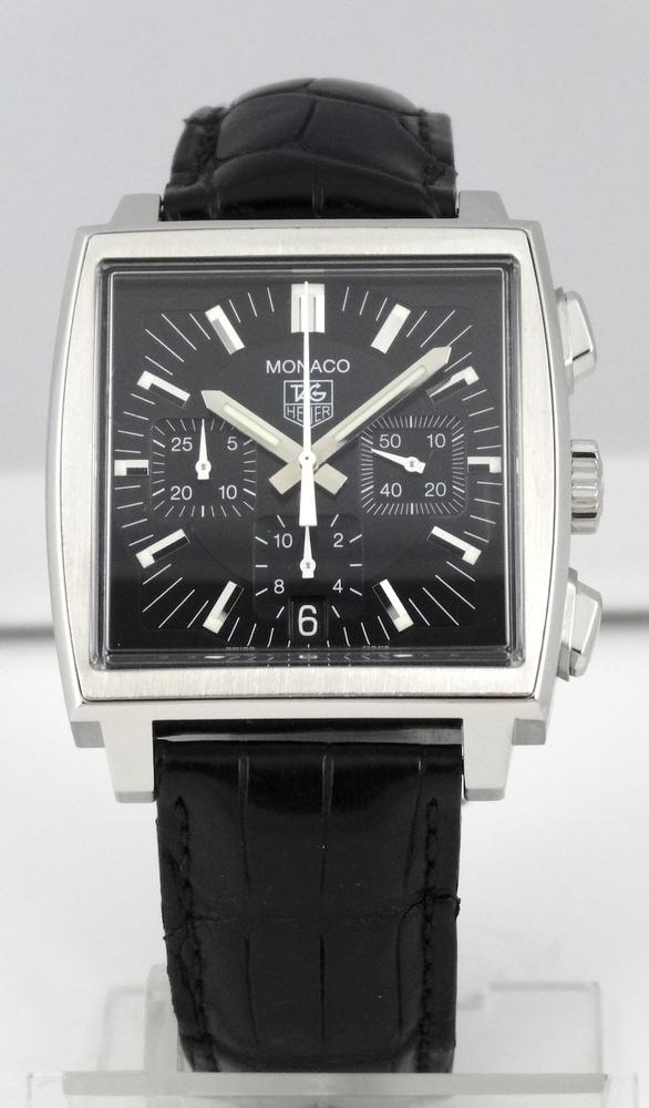 TAG Heuer Monaco cadran Noir boite et papiers