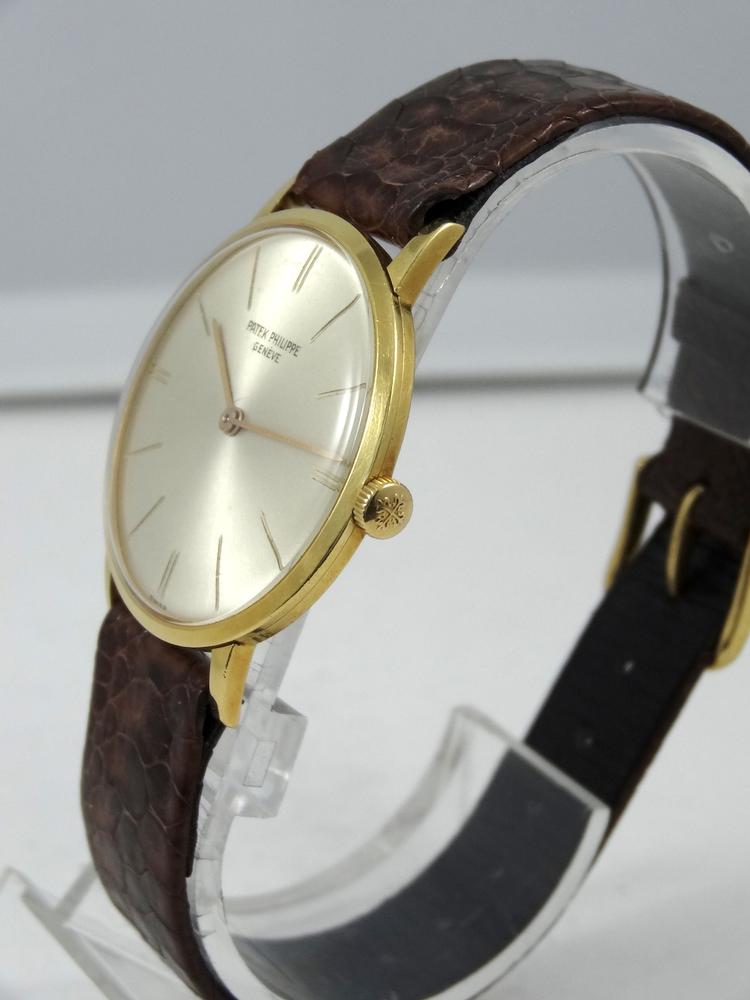 Patek Philippe Réf 3468 Calatrava Solo Tempo or jaune mécanique 34mm