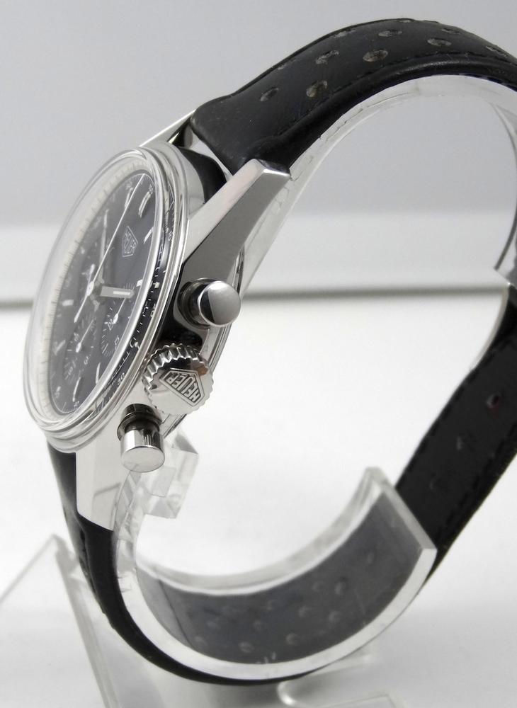 TAG Heuer Carrera Noir Chrono Re-edition 1964 boite & papiers