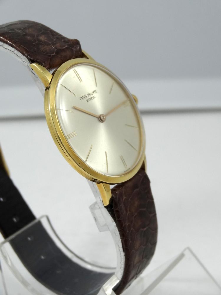 Patek Philippe Réf 3468 Calatrava Solo Tempo or jaune mécanique 34mm