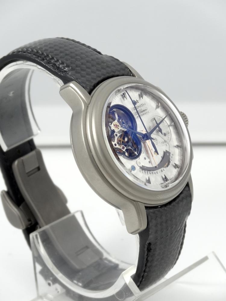 Zenith Chronomaster Réf 95 0240 4021 Titane Open 40mm